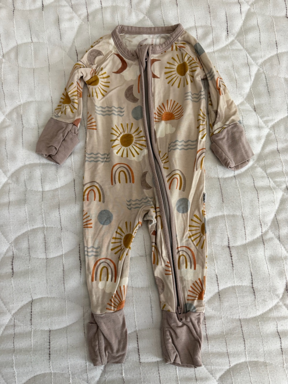 Little Sleepies Desert Zippy NB